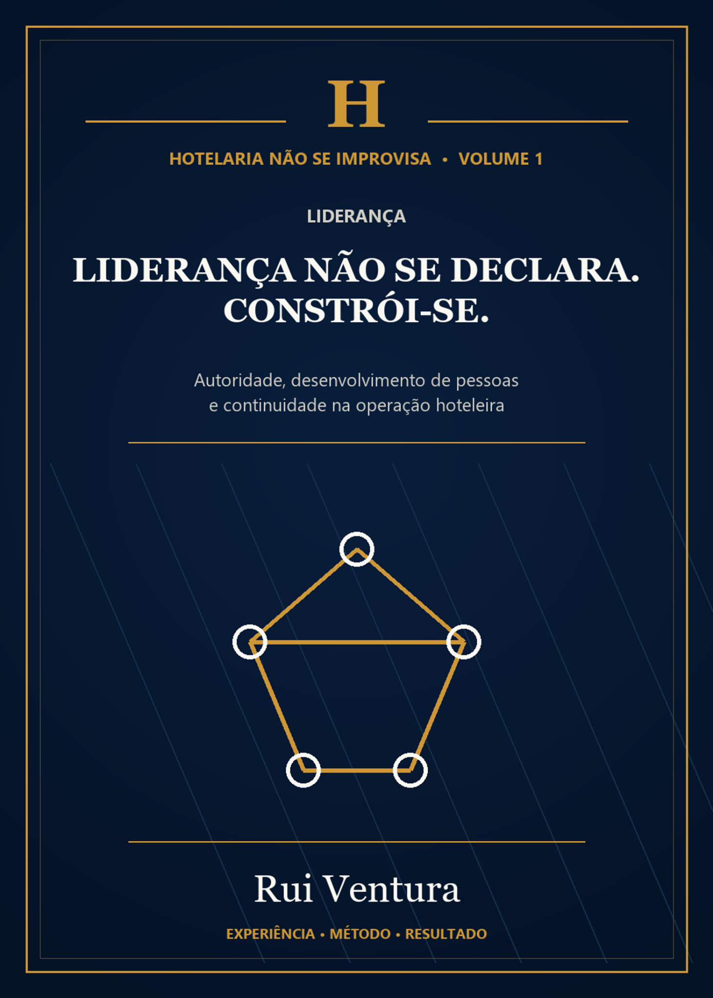Capa do volume 1 sobre liderança